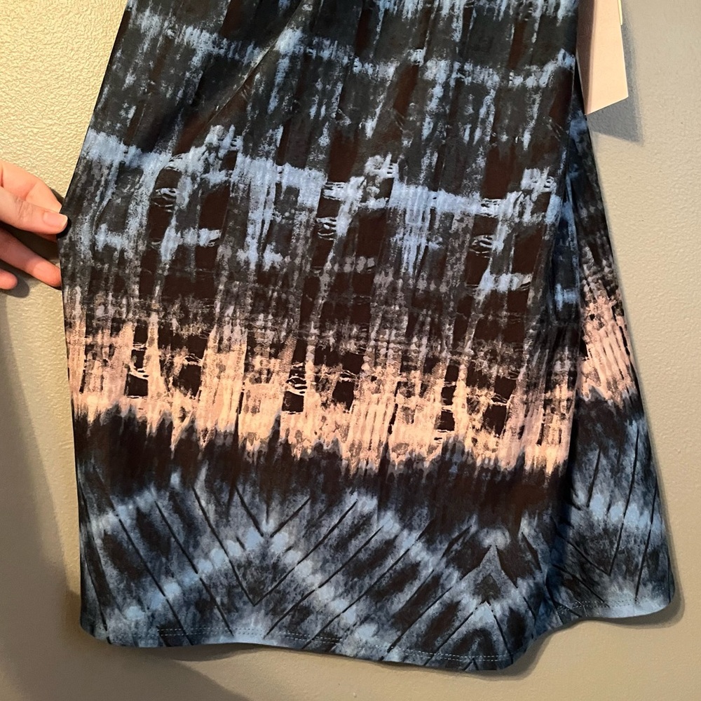NWT Linea Donatella Sz Small Turquoise Tie Die Nightie! - Picture 8 of 8